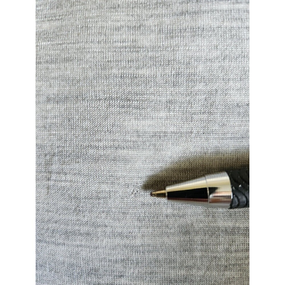 Eileen Fisher Blouse Silk Blend Gray Sz S Dolman Sleeve,  Cuff Wrist And Waist - Picture 6 of 9